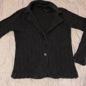 Apt.9 button up sweatshirt